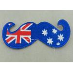 Australia Woven Custom Embroidery Patches Lapel For Business for sale