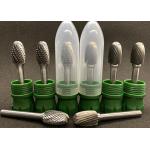 Tipped Rotary Carbide Grinding Bits / Abrasive Rotary Burr Tool Oem Service for sale