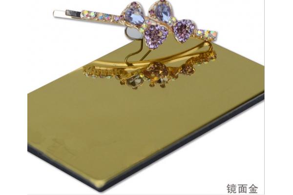 3050mm Length and 2000mm Width Mirror Aluminum Composite Panel