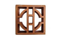 China Terracotta Ventilation Clay Decorative Breeze Block Free Sample supplier