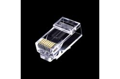 China Unshielded CAT6 Plug Modular Connectors UTP Pass Through RJ45 supplier
