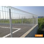 bottom edge L2.8m Powder Coating 6 Ft Welded Wire Fencing for sale