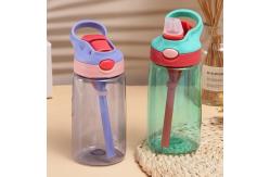 China 480ml Reusable Water Bottle Odorless  BPA Free Reusable Cup With Straw supplier