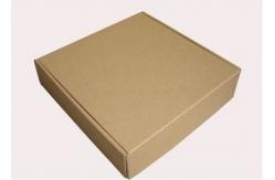 China Light 20pcs Foldable Brown Corrugated Paper Packaging Flat Shipping Box supplier