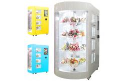 China Touch Screen Fresh Flowers Vending Machine With LED Lighting supplier