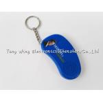 Customizable Foot Shaped Music Keychain with recordable sound box for sale