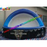Blue Inflatable Bar Counter Party Tent rentals PVC Tarpaulin Material for sale