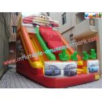 OEM Inflatable Big Commercial Inflatable Slip and Slide Combo Rental for  family fun for sale