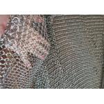Stainless Steel Anti Cut Metal Ring Mesh Chainmail Mesh Use For Exhibition Halls for sale