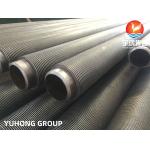 ASTM A312 TP316L Stainless Steel Fin Pipe HFW Type With SS316l Fin For Economizer for sale
