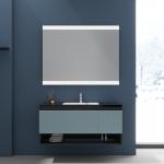 Square LED Bathroom Mirror IP44 Rated Fog Free Energy Efficient For Hotel or Home for sale