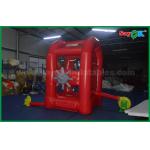 Customized Red Inflatable Money Machine Box Game Oxford Cloth