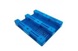 China Heavy Duty Reinforced Hygienic Pallets Flat Plastic Pallets Single Faced supplier