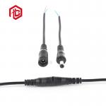 Waterproof DC Male Female Electrical Cable Connector 2 Pin PVC Cable IP65 Waterproof for sale
