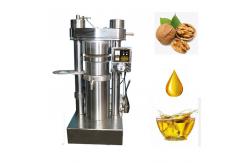 China Walnut Oil / Olive Oil Processing Machine Electric Oil Press Machine Automatic Operation supplier