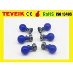 Reusable Suction bulb ECG Electrodes, medical ECG chest electrode bulb for Adlut