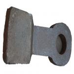 High Low Chromium 735 Mpa Cast Iron Crusher Hammers Mining Machine Spare Parts for sale