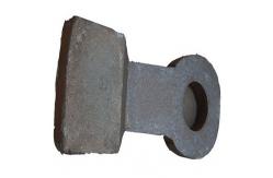 China High Low Chromium 735 Mpa Cast Iron Crusher Hammers Mining Machine Spare Parts supplier