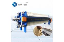 China Plate Frame Mud Press Machine Belt Press For Sludge Dewatering Wastewater Treatment supplier