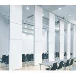 Customized fabric or leather Finishing Voice Insulation Folding Partition Walls for Office for sale