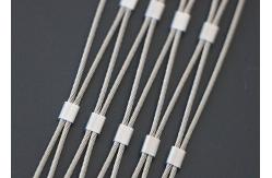 China Rock Fall Protection Stainless Steel Wire Rope Mesh Net Plain Weave supplier