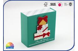 China Birthday Present Package Magnetic Lid Box 3D Cake Card Paper Printing supplier
