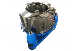 China Tri-feet Manual Top Discharge Basket Centrifuge Used for Small Capacity Dehydration supplier