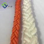 8 Strand Braided Polyester Marine Rope 28mm-160mm Customized for sale