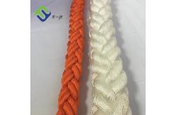China High Strength Polyester Fiber Rope 8 Strand Polyester Mooring Lines supplier