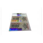 Hologram Super Test 400 Injection Custom Vial Labels , vial Vial Labels For Prolabs for sale