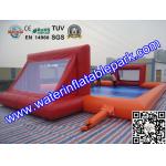 Large Inflatable Sport Games , Inflatable Football Playground Game Rental for sale