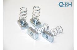 China SS 304 M6 To M16 HDG Strut Channel Nuts With Springs supplier