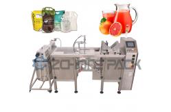 China Doypack Packing Machine Liquid Pump Juice Laundry Liquid supplier