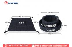 China Black Ballistic Explosion Containment Blanket For Cover Dangerous Objects supplier