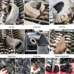 Twin Shaft Tyre Shredding Machine Two Shaft Tire Recycling Shredder