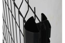 China Peach Post Zinc Plated V Mesh Security Fencing supplier