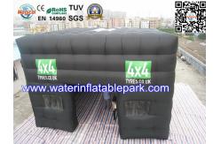 China Custom Inflatable Advertising Tent , Black Inflatable Photo Booth Tent supplier