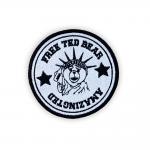 Custom Clothes Patch Sew On Embroidered Iron-On Backing T-Shirt Logo for sale