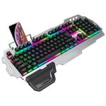 Wired Gaming Mechanical Keyboard With A Mobile Phone Holder And Carpal Support Extremely Fast Green Shaft for sale