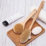 Exfoliate Smoothing Skin Natural Bath Body Brush For Back for sale