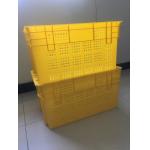 Durable Plastic Food Crates ,  Stacking Nesting Fruit Vegetable PP Mesh Crates DC Warehouse