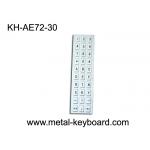 30 Keys IP65 Anti - Vandal Kiosk Keyboard for Industrial Mining System for sale