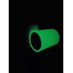Neon Glow In The Dark Heat Transfer Vinyl Acrylic Green Luminescent Film Printable His Dark for sale
