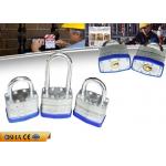 Safety Lockout Padlocks 52 MM Laminated Steel Door 110g Weight Metal Sheet for sale