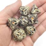 Wear Resistant Precision RPG Dice Sharp Resin Dice Dice Practical Polyhedral for sale