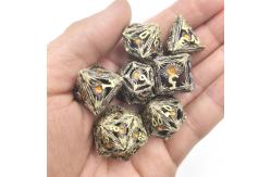 China Wear Resistant Precision RPG Dice Sharp Resin Dice Dice Practical Polyhedral supplier