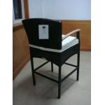 Modern Leisure Resin Wicker Bar Set For Balcony / Beach / Office for sale