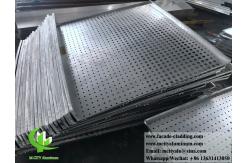 China Laser cut Aluminum facade supplier in China metal sheet aluminum cladding facade factory 3003 material supplier