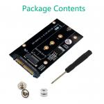 M2 NGFF Key M SSD To SFF-8639 U.2 Mini Pcie Adapter 1OZ Pcie Ssd Adapter for sale