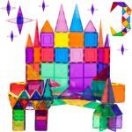 Plastic Clear Magnetic 3D Building Blocks Unisex Educational